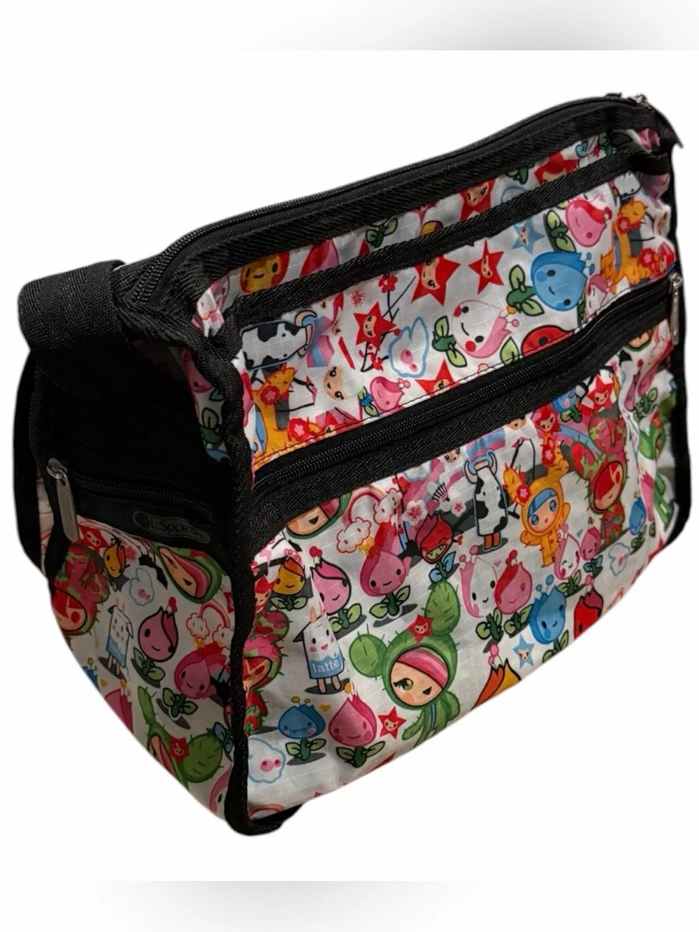 Tokidoki x LeSportsac Vintage Character Print Crossbody Messenger Bag